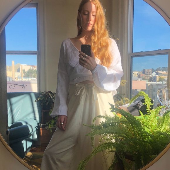 Bohème Goods Collection 01 Wrap Blouse (Size 2) - Picture 2 of 6